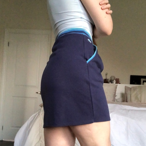 Blue Lacoste Mini Skirt - Picture 3 of 4